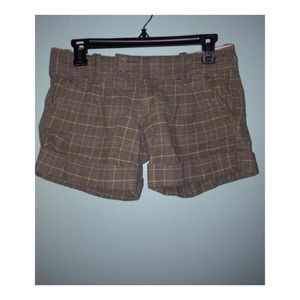 Abercrombie & Fitch Cutsie Kawaii Plaid Shorts